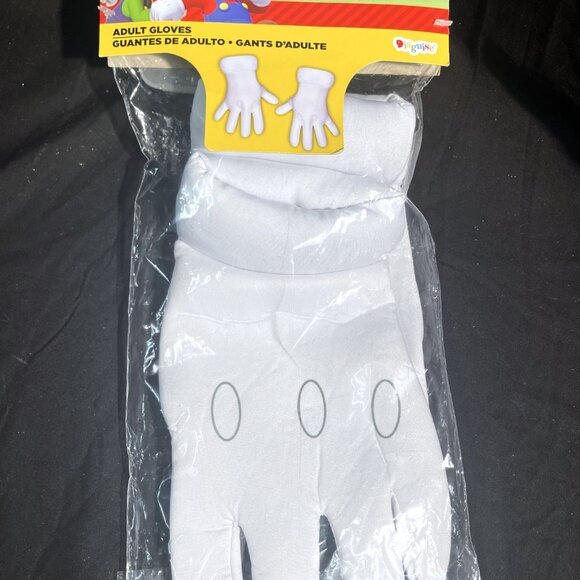 Super Mario Brothers Unisex Luigi Costume: Hat, Gloves, & Suspenders - Picture 7 of 9